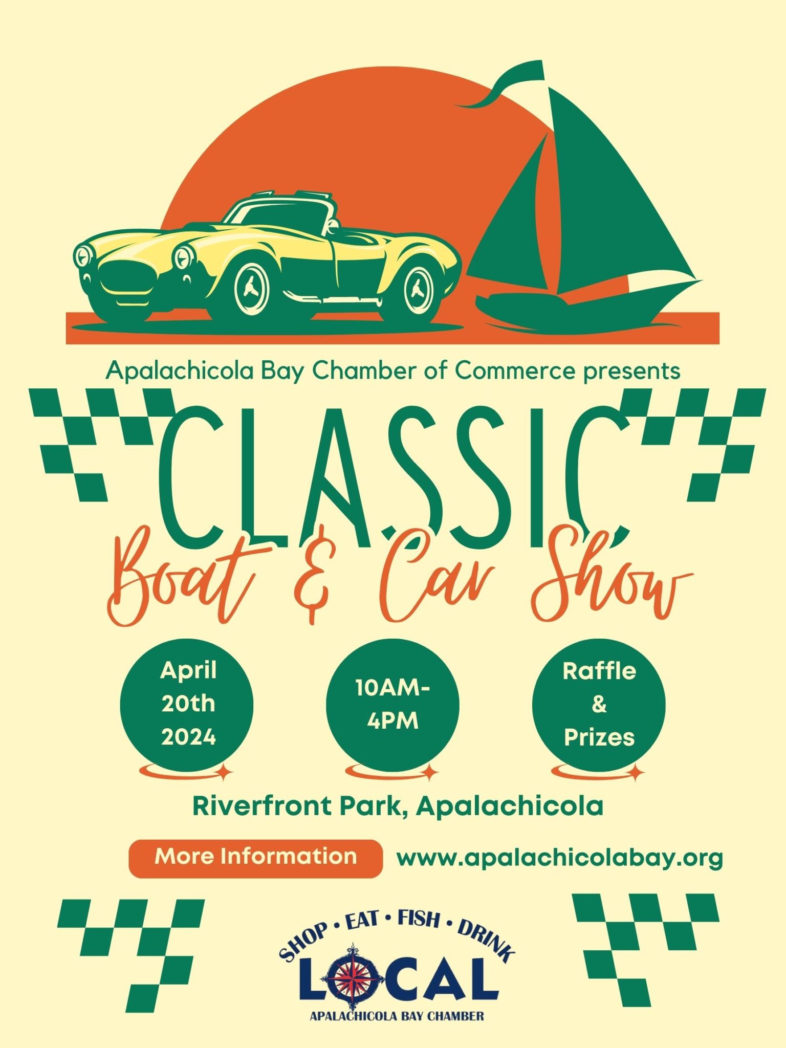 25th Annual Apalachicola Classic Boat & Car Show - Apalachicola, St